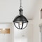 Nuvo Lincoln 1-Light E26 Pendant, E26 60W, Matte Black, Clear Seeded 60/7674 - alternate 5